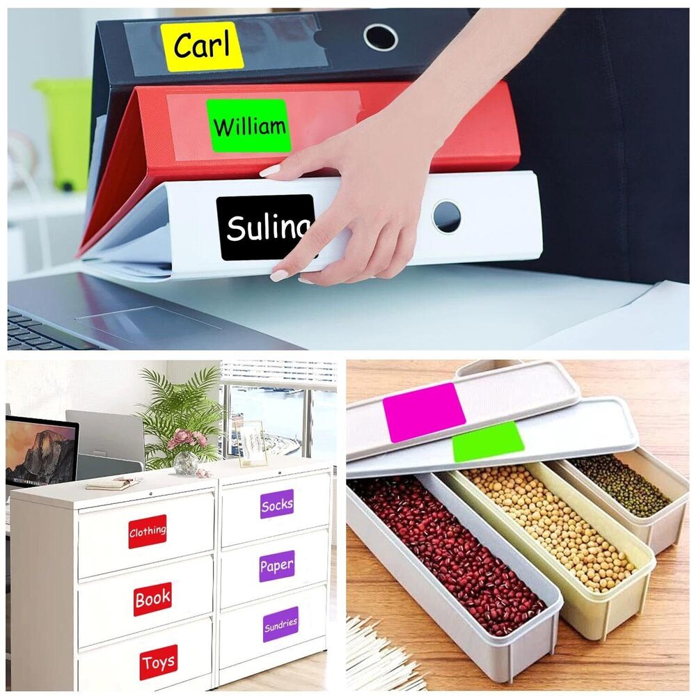 4866 Rectangular Red Color Coding Label Stickers 2 x 3 Inch Color-Code - Picture 3 of 8
